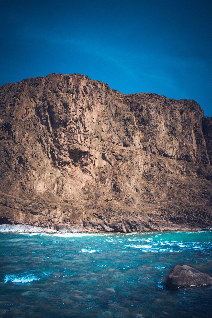 cliff near ocean